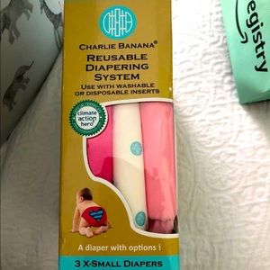 Charlie banana xsmall diapers
